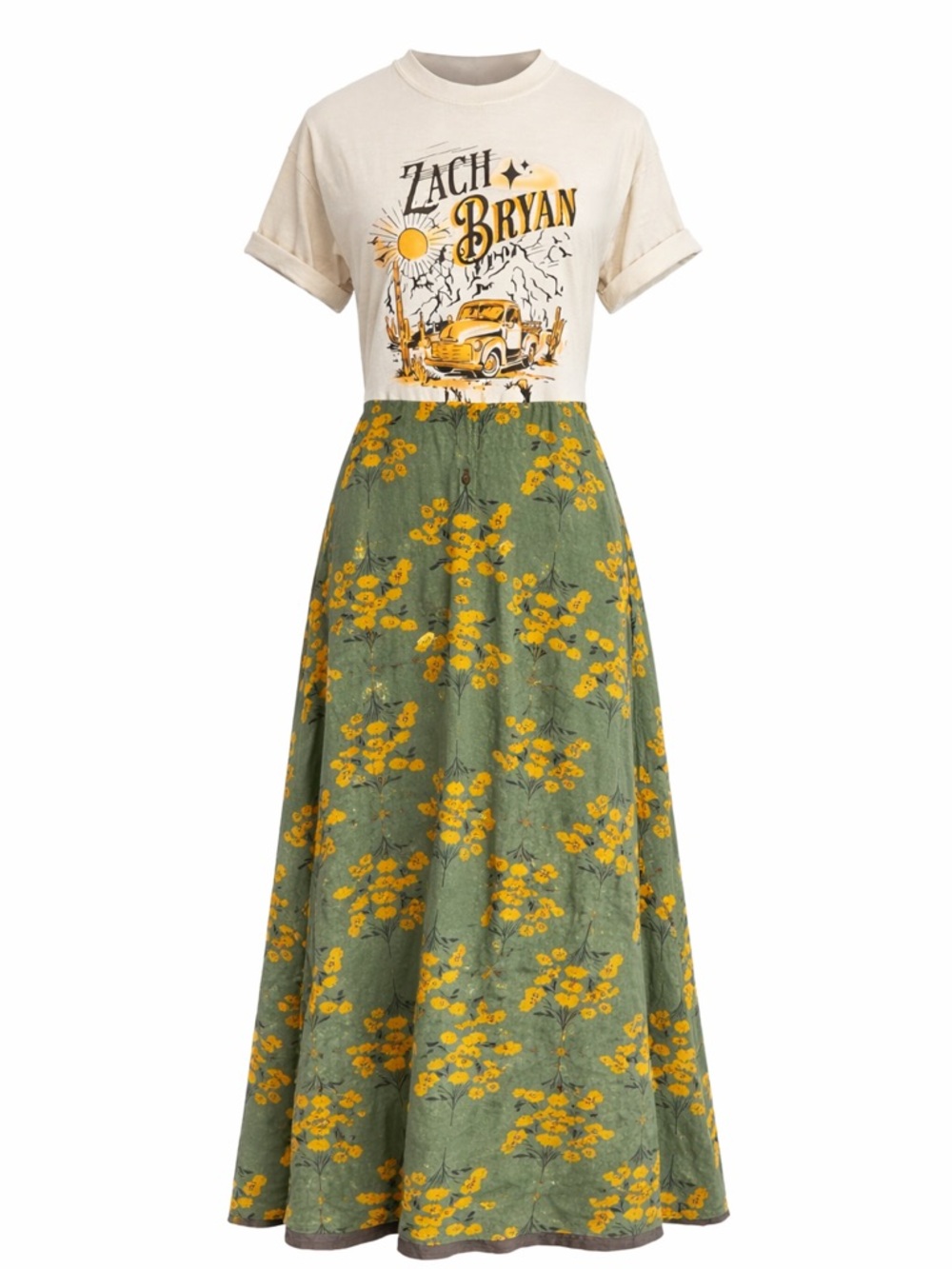 Zack Bryan Edition! Band tee to midi! Floral dress. 🎸The Remix Collection 🥁